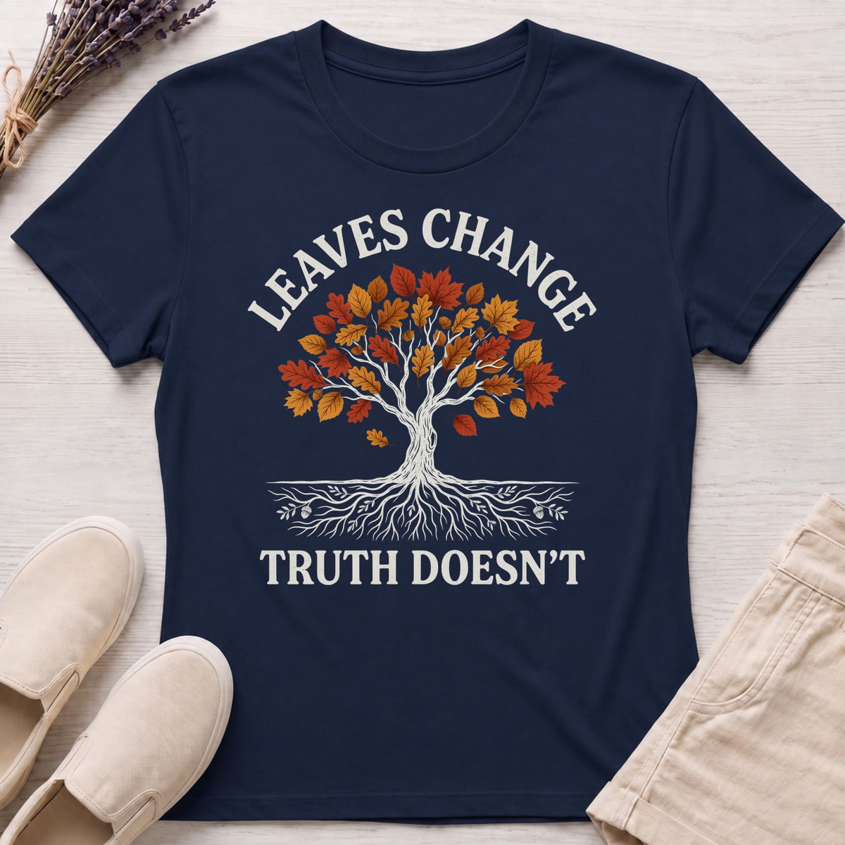 Leaves Change Organic T-Shirt