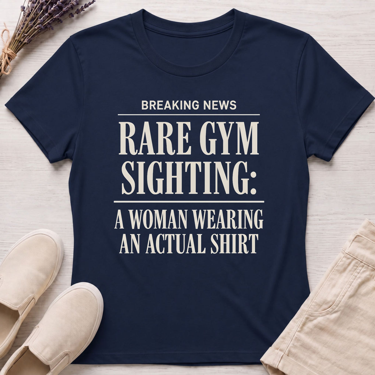 Rare Gym Sighting II Organic T-Shirt