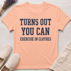 Exercise Clothed Organic T-Shirt