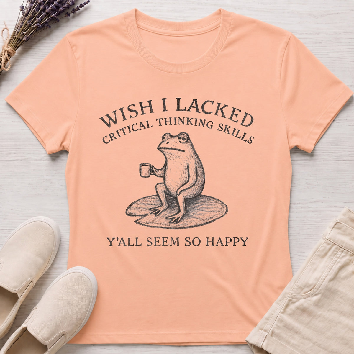 Wish I Lacked Organic T-Shirt
