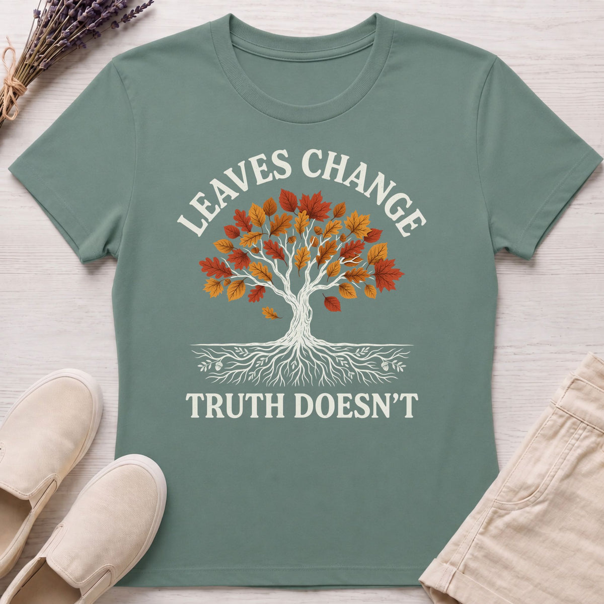 Leaves Change Organic T-Shirt