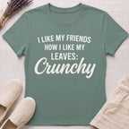 Crunchy Leaves & Friends Organic T-Shirt