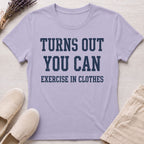 Exercise Clothed Organic T-Shirt