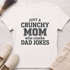 Crunchy Mom Jokes Organic T-Shirt