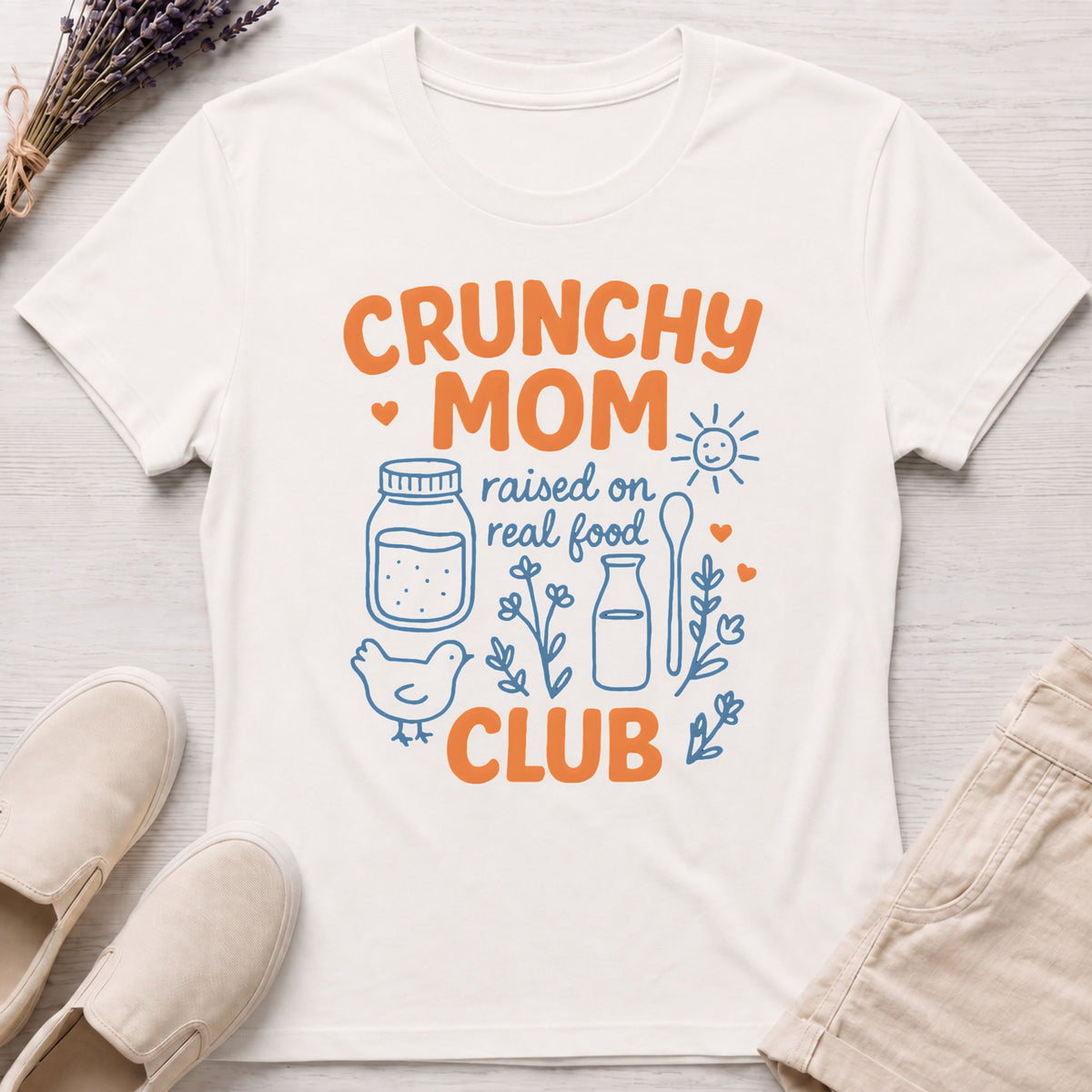 Crunchy Mom Club Organic T-Shirt
