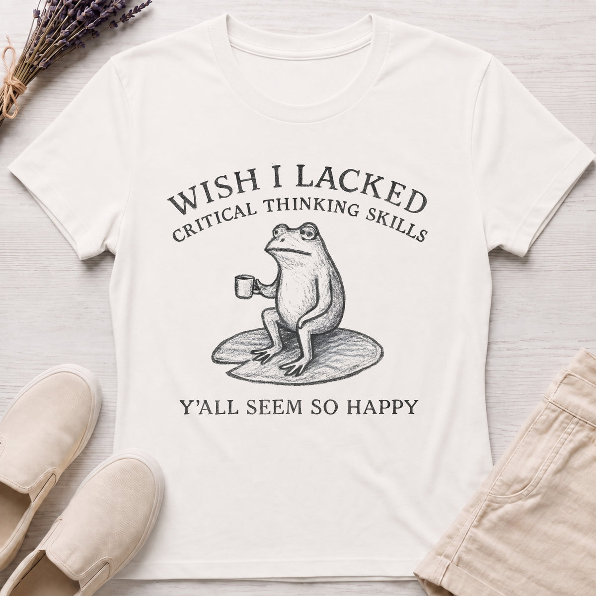 Wish I Lacked Organic T-Shirt