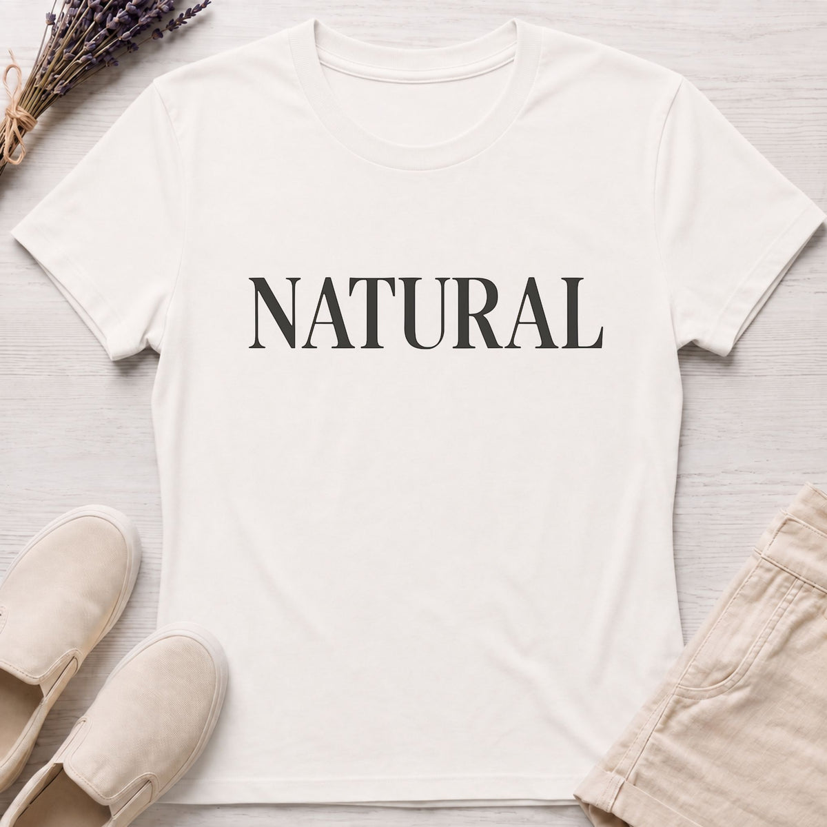 Natural Organic T-Shirt