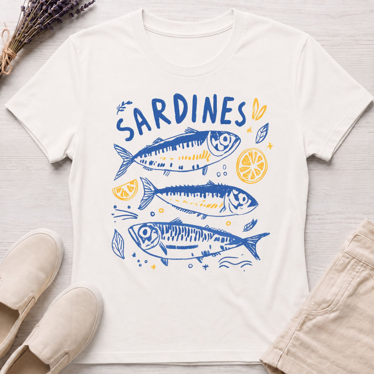 Sardines Organic T-Shirt