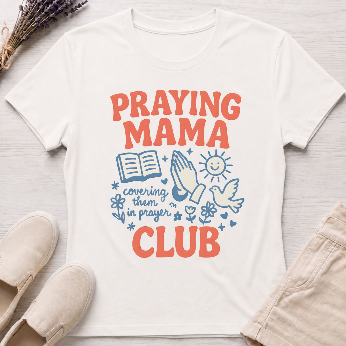 Praying Mama Organic T-Shirt