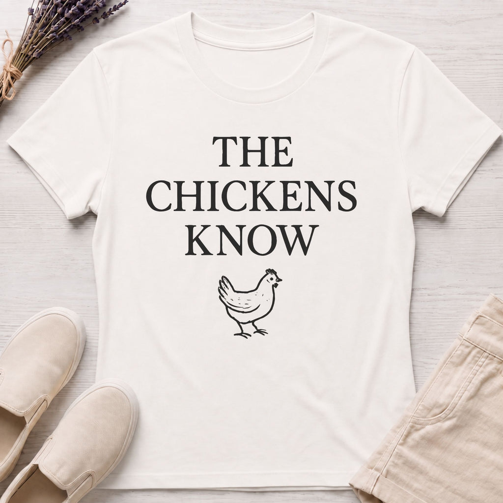Chickens Know Organic T-Shirt