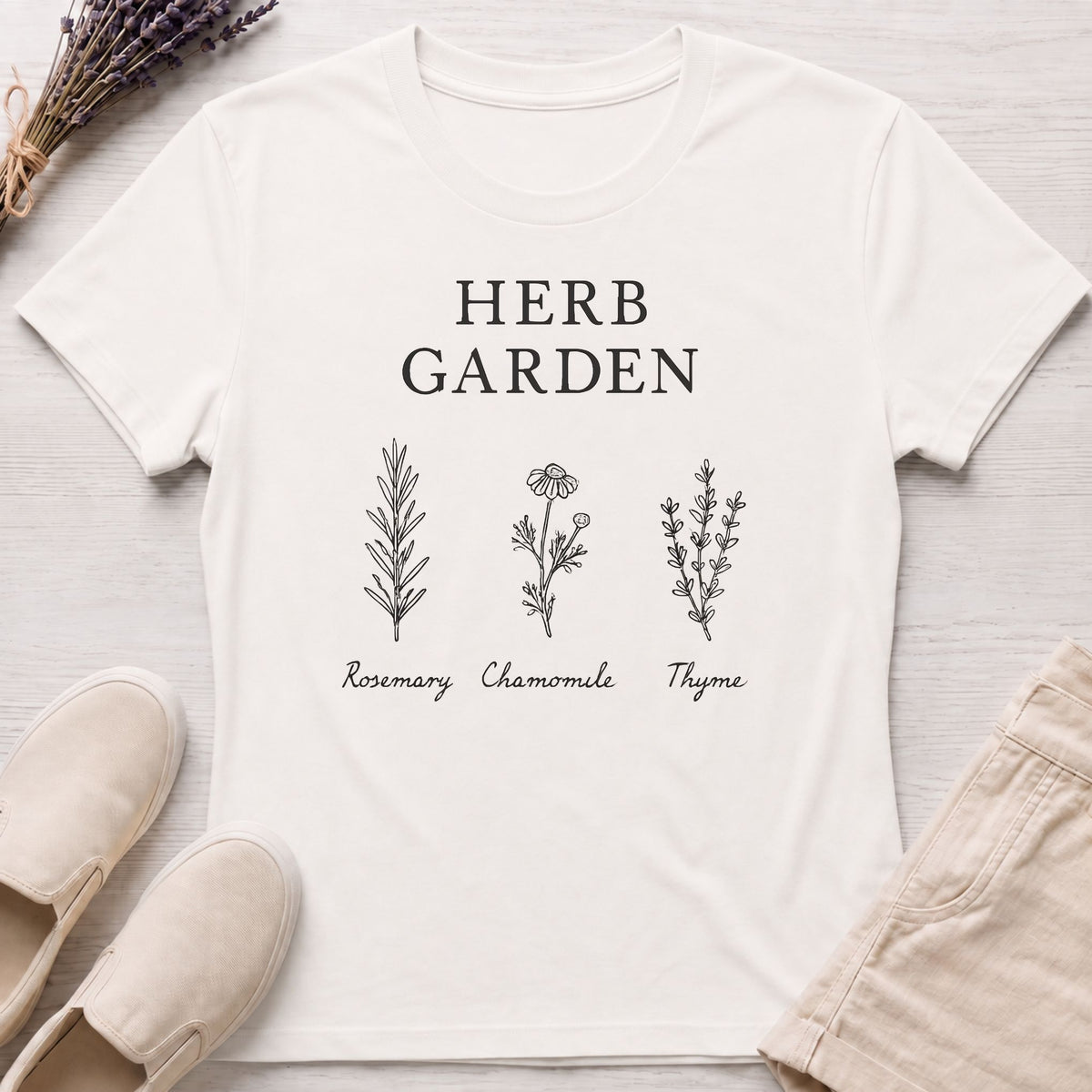 Herb Garden Organic T-Shirt