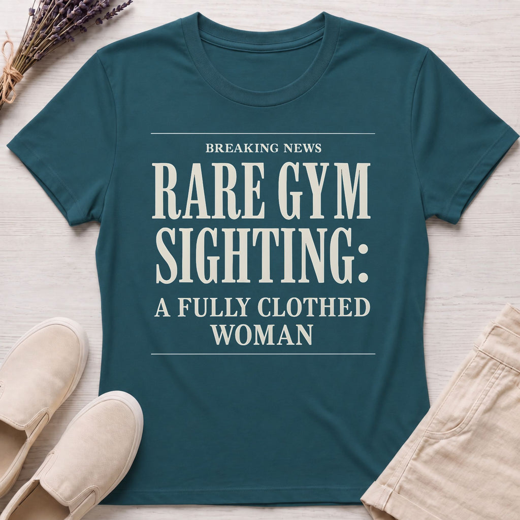 Rare Gym Sighting Organic T-Shirt