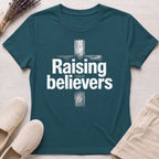 Raising Believers Cross Organic T-Shirt