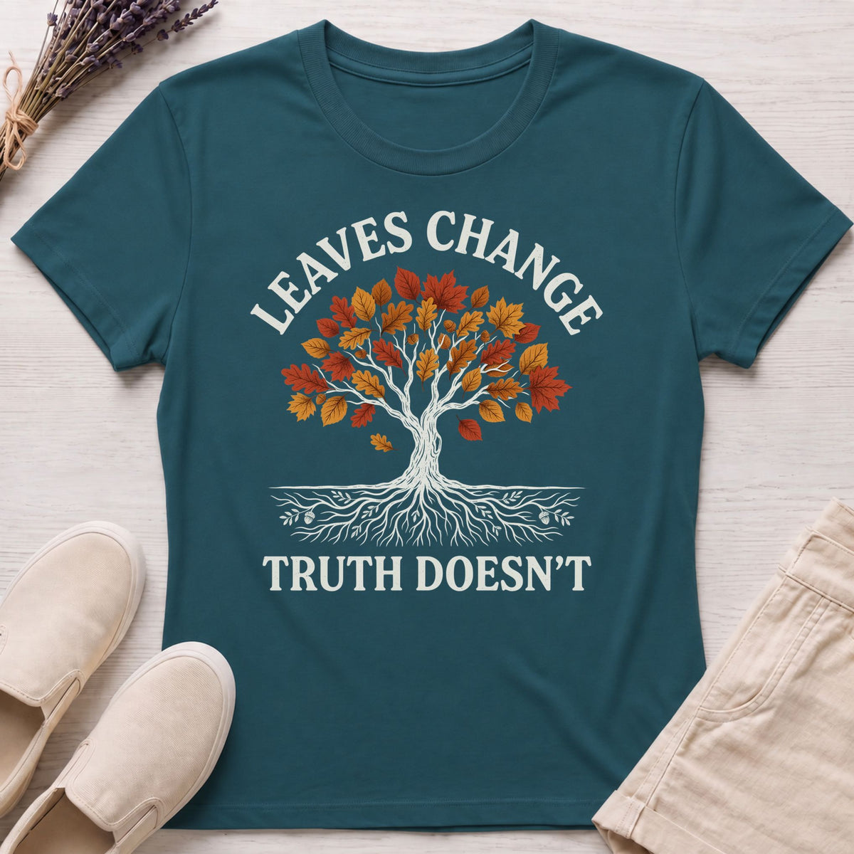 Leaves Change Organic T-Shirt