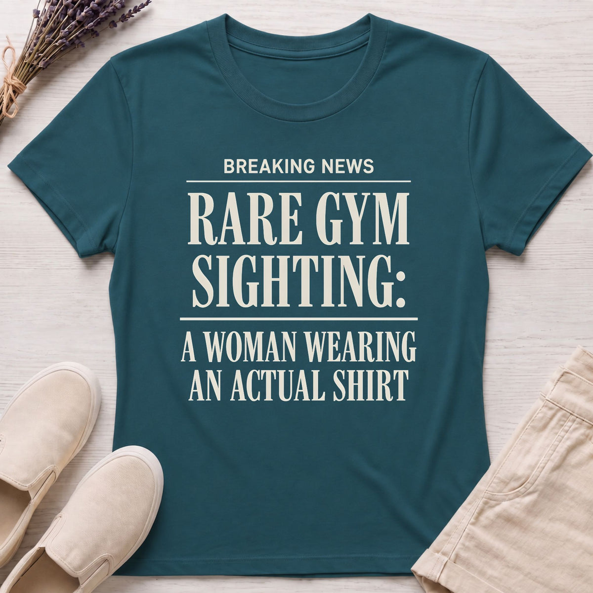 Rare Gym Sighting II Organic T-Shirt