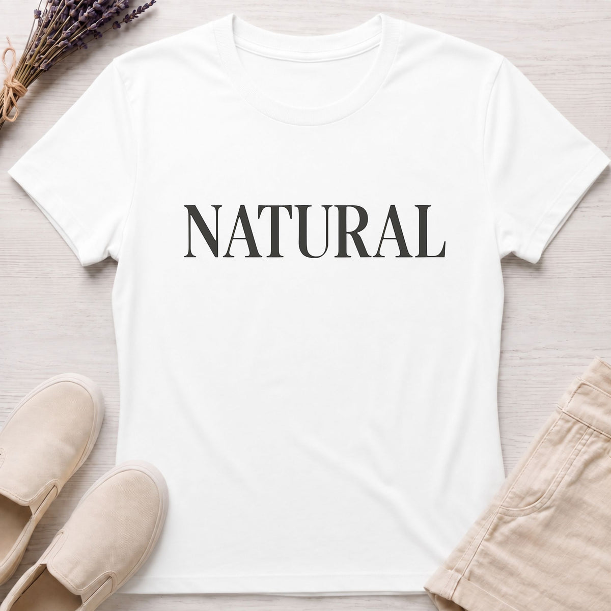 Natural Organic T-Shirt