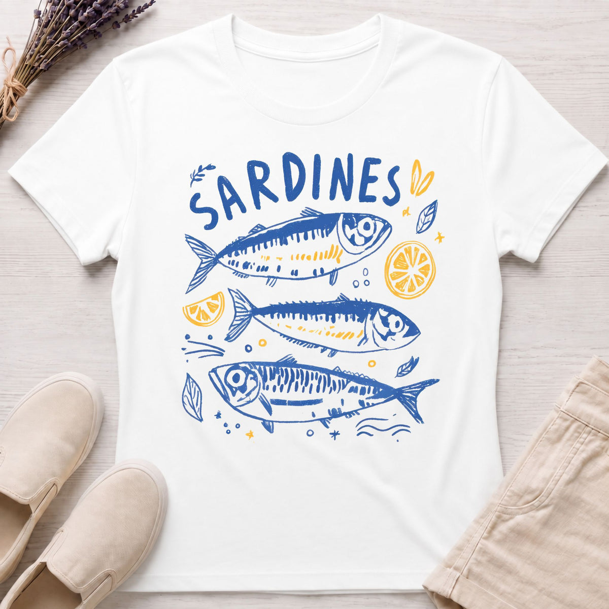Sardines Organic T-Shirt