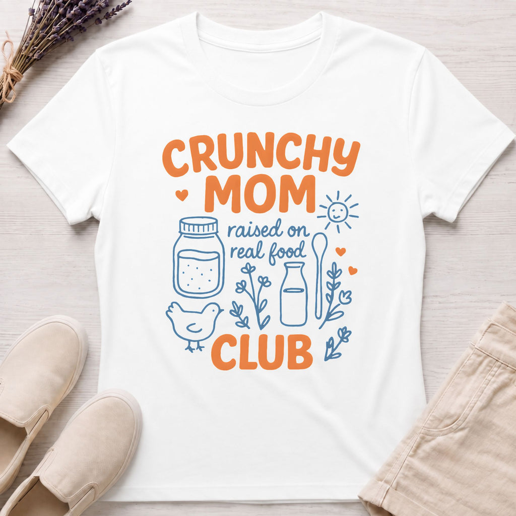 Crunchy Mom Club Organic T-Shirt
