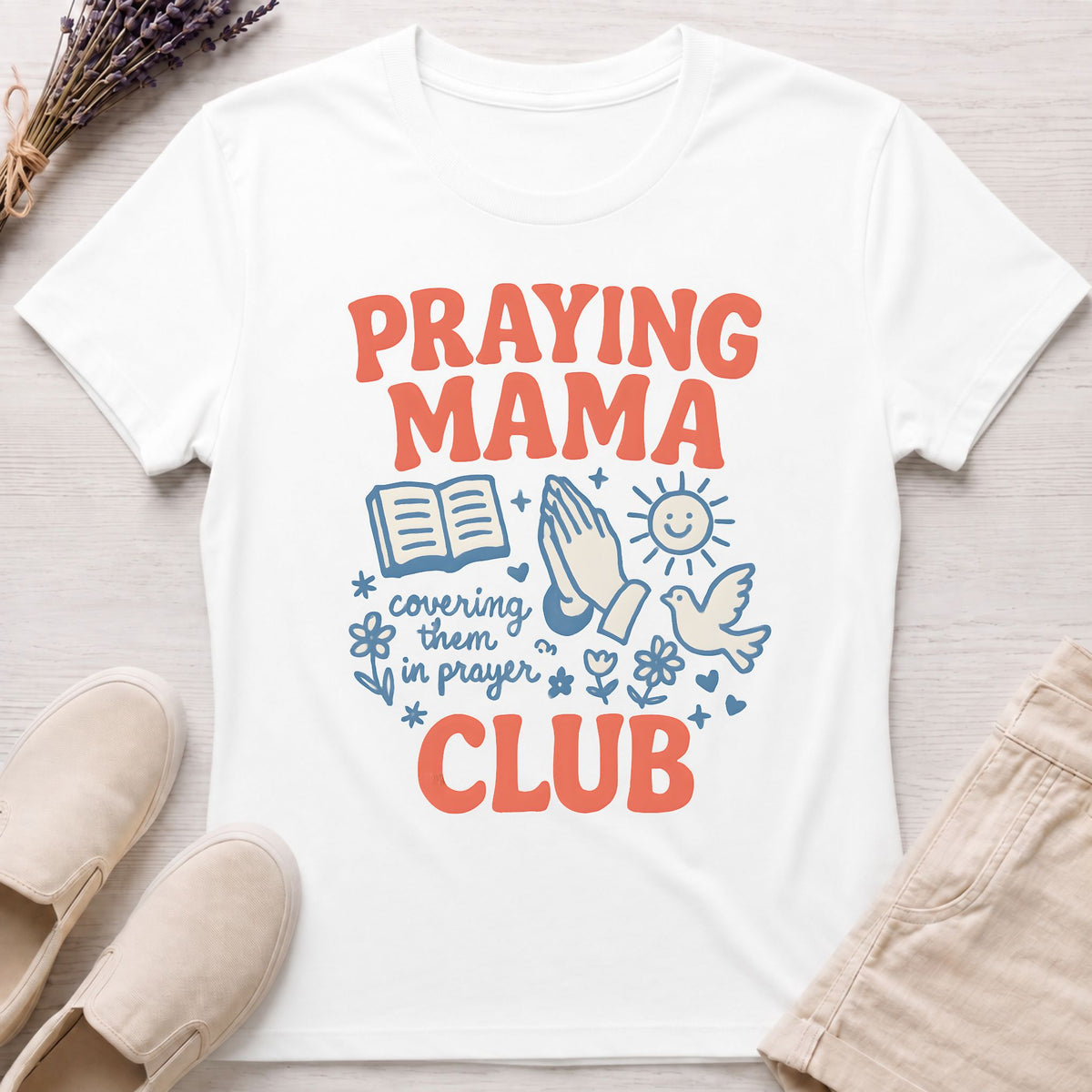 Praying Mama Organic T-Shirt