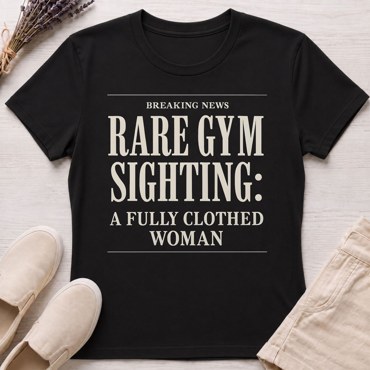 Rare Gym Sighting Organic T-Shirt