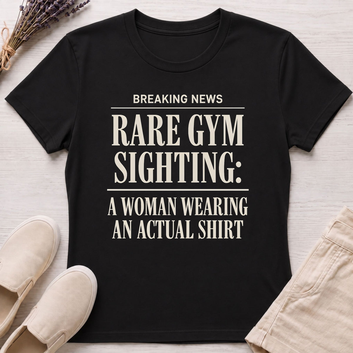 Rare Gym Sighting II Organic T-Shirt