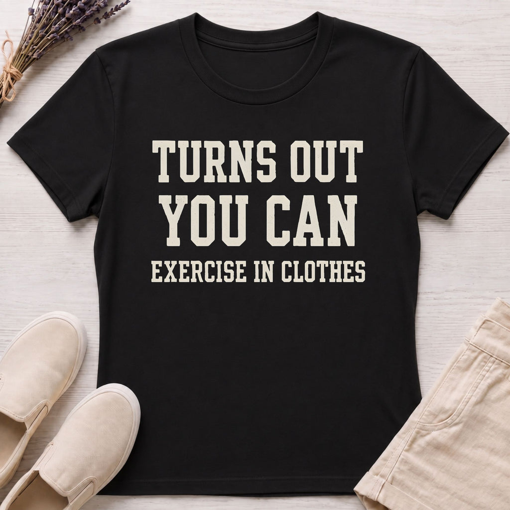 Exercise Clothed Organic T-Shirt