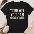 Exercise Clothed Organic T-Shirt