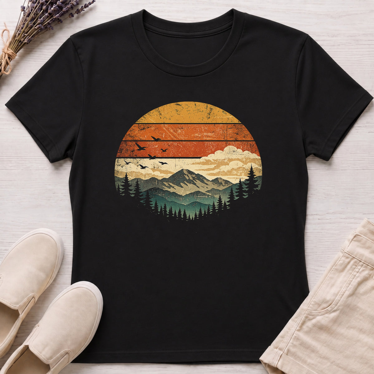 Sunset Organic T-Shirt