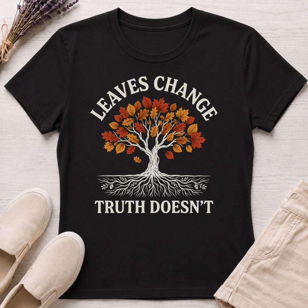 Leaves Change Organic T-Shirt