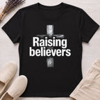 Raising Believers Cross Organic T-Shirt