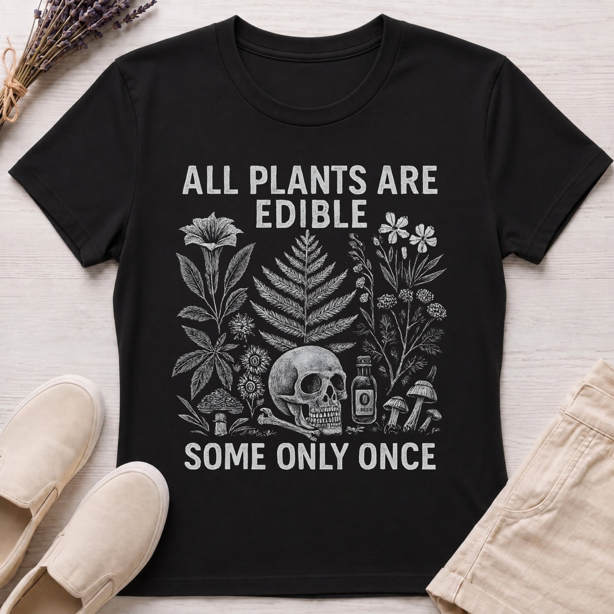 Edible Plants Organic T-Shirt