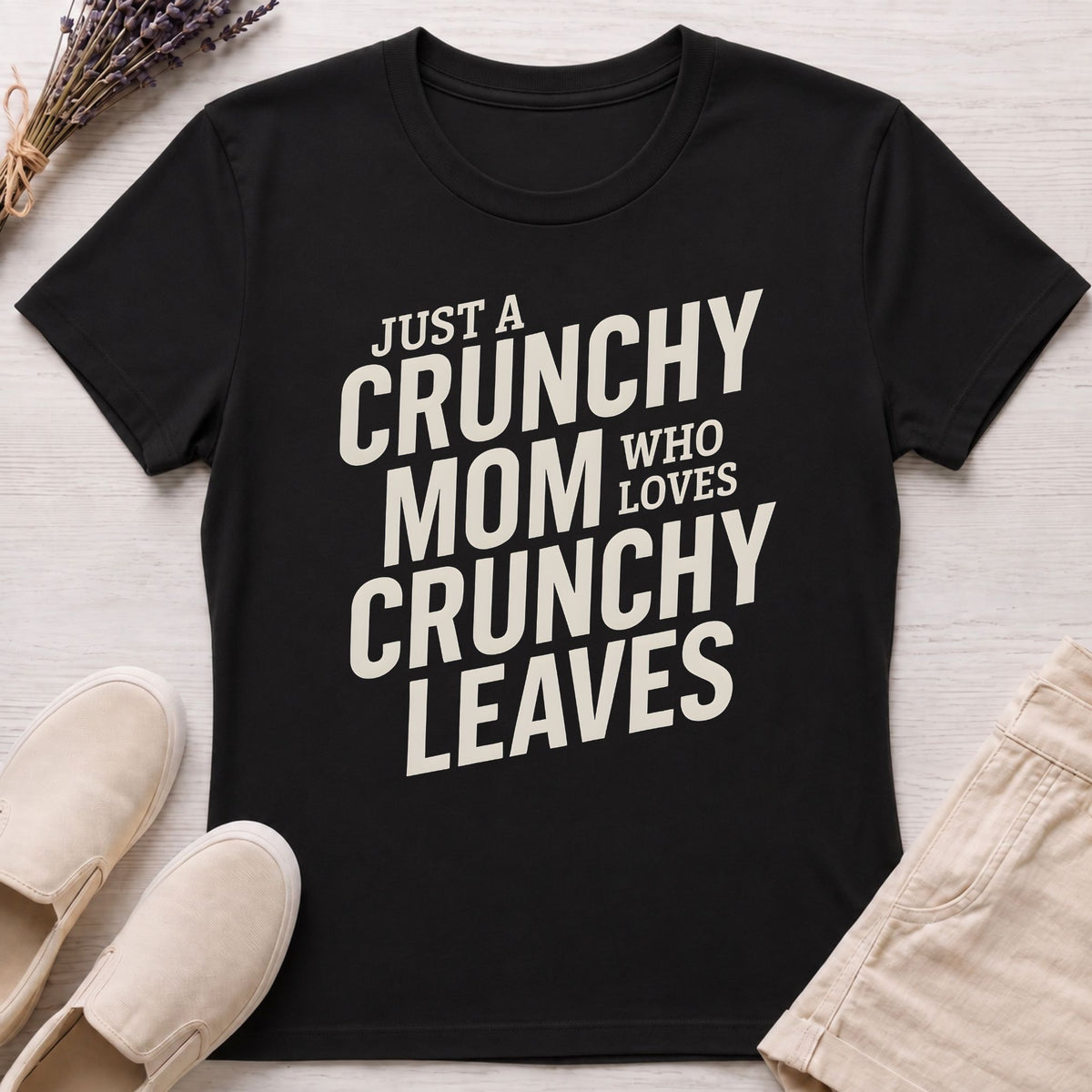 Crunchy Leaves Organic T-Shirt