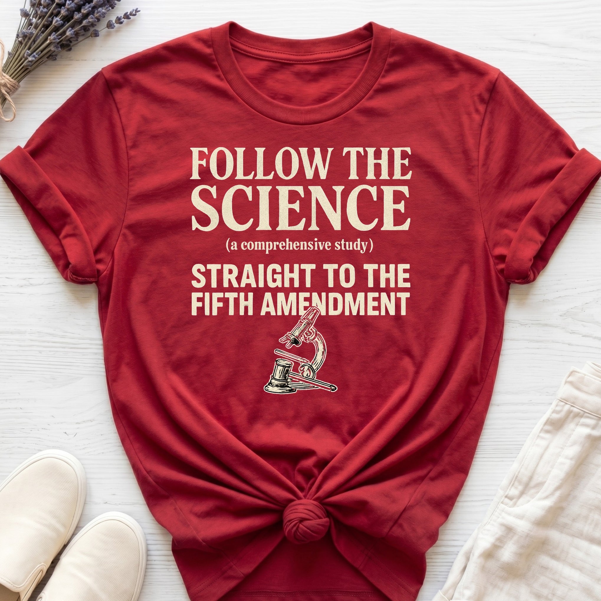 Follow The Science Organic T-Shirt
