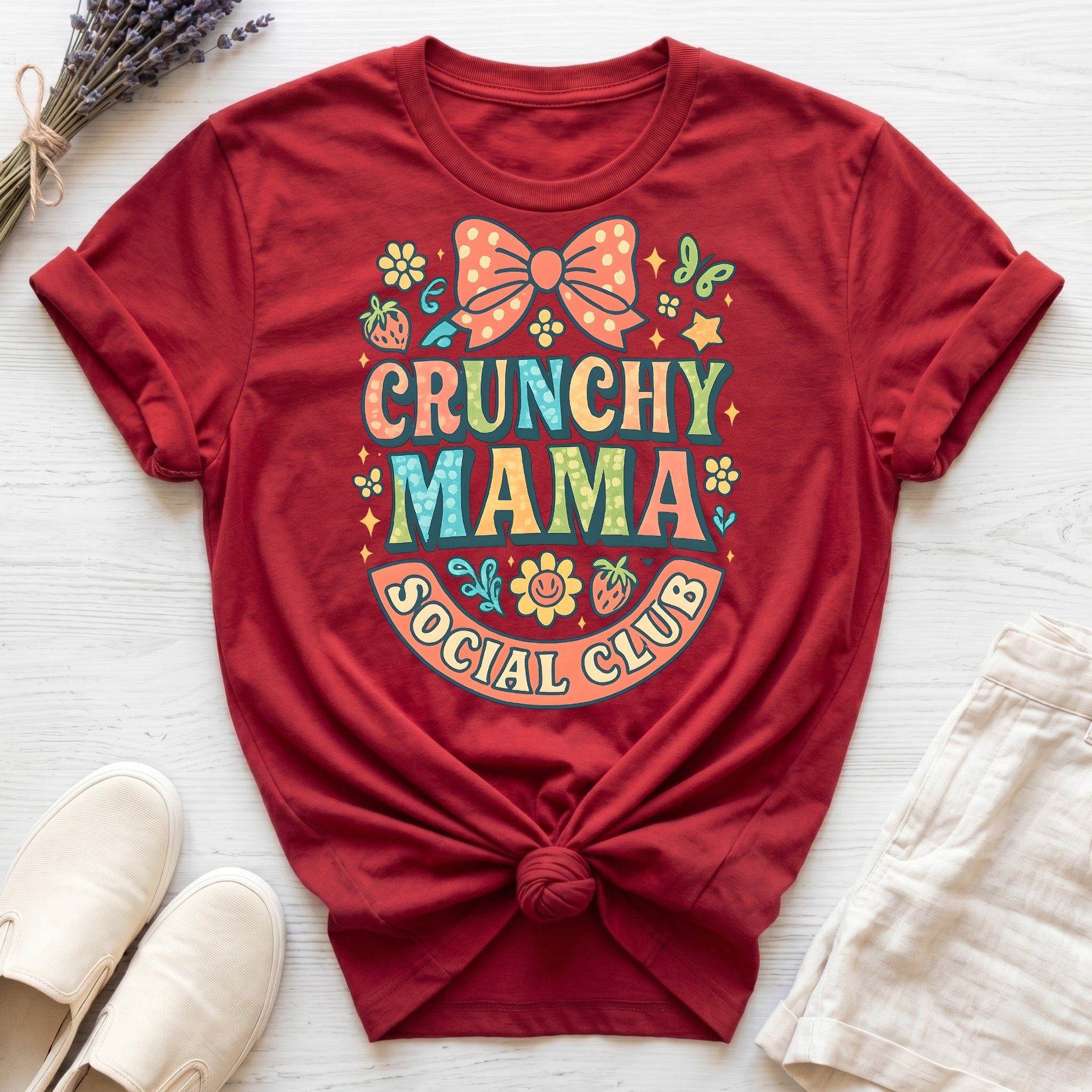 Crunchy Mama Social Club Organic T-Shirt