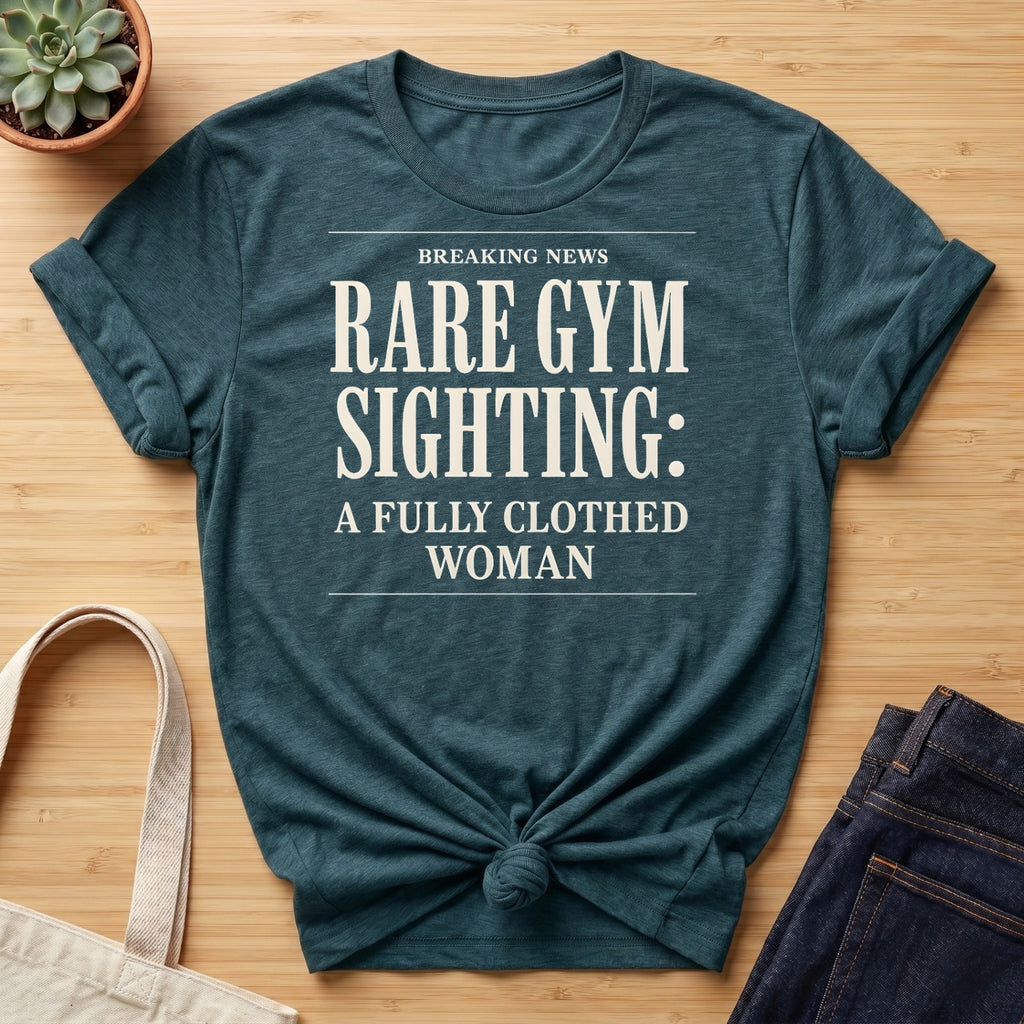 Rare Gym Sighting III Organic T-Shirt
