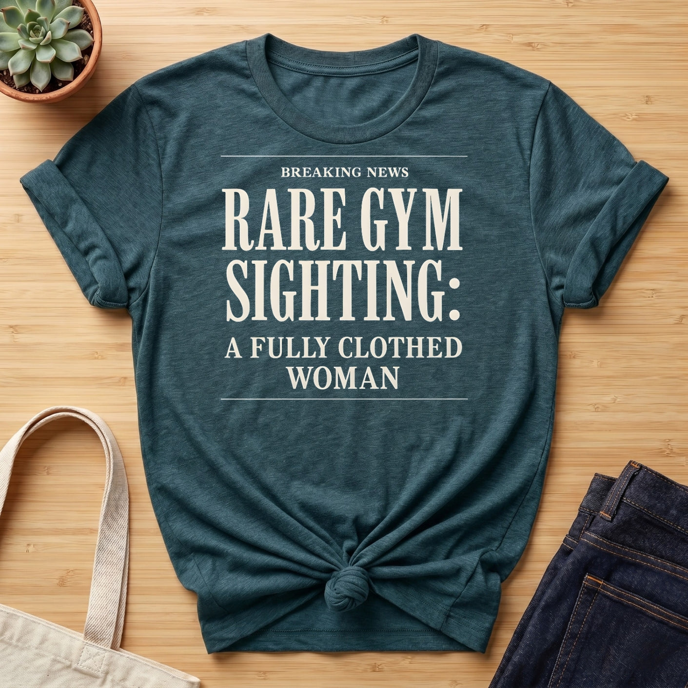 Rare Gym Sighting III Organic T-Shirt