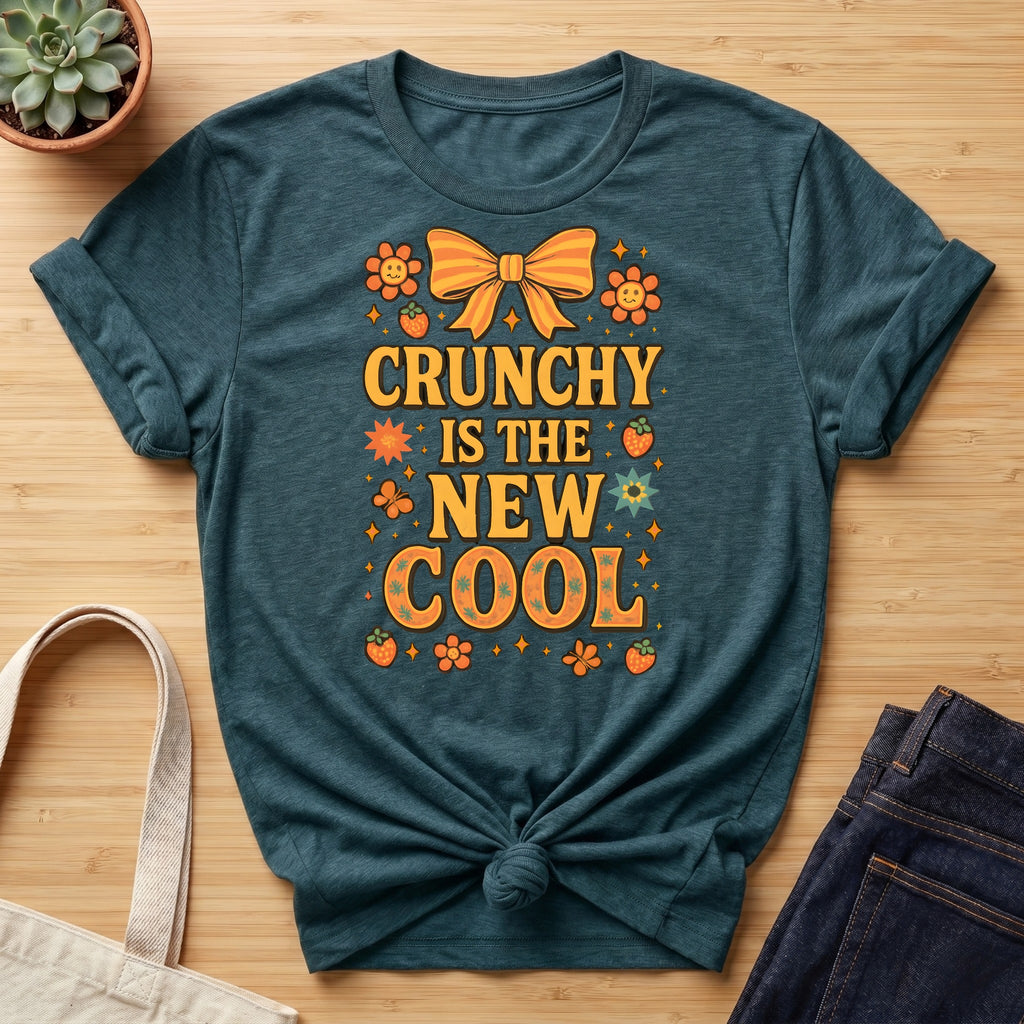 Crunchy Is The New Cool Organic T-Shirt