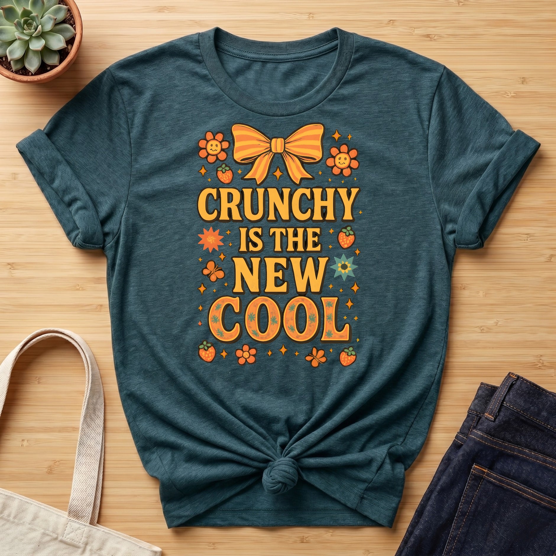 Crunchy Is The New Cool Organic T-Shirt