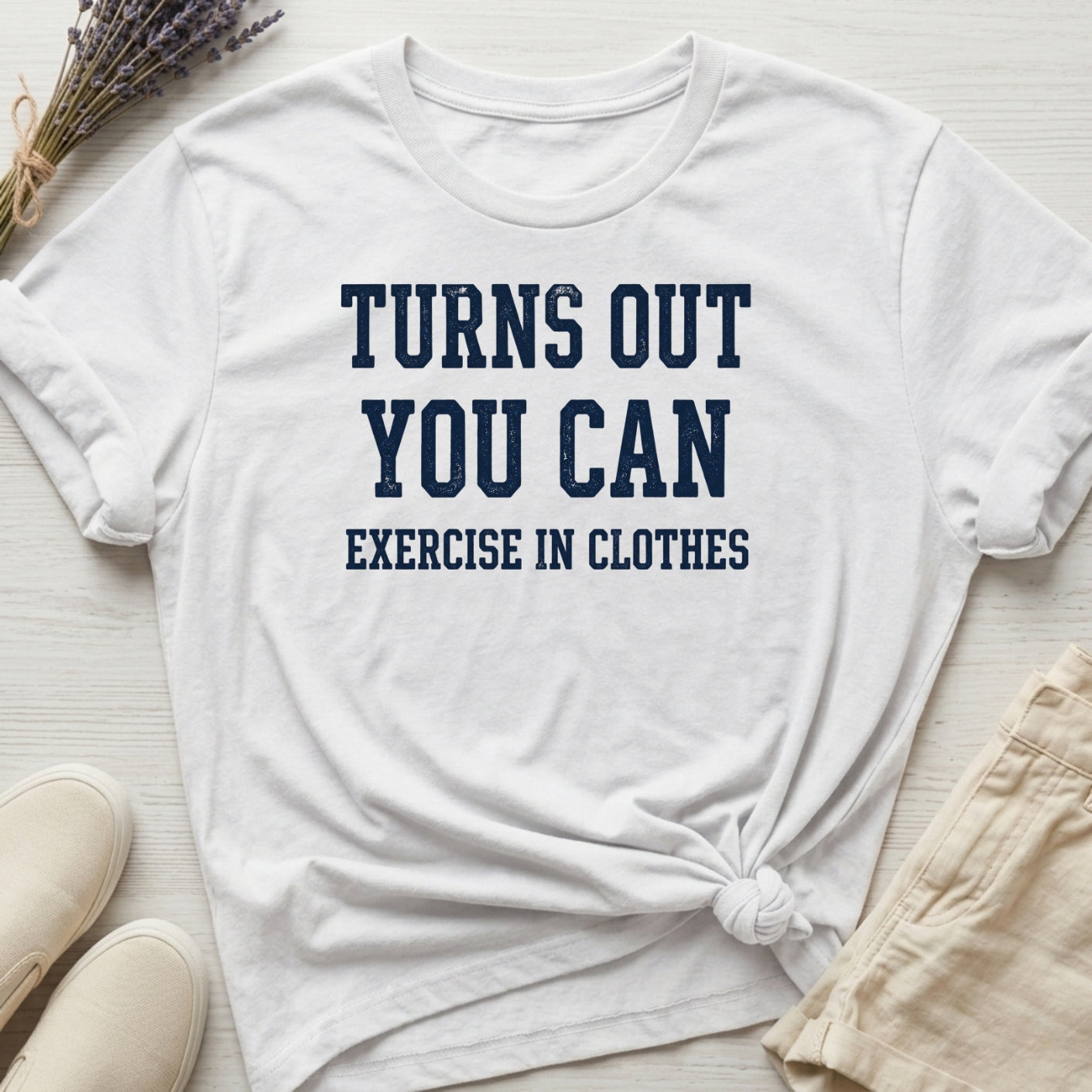 Exercise In Clothes II Organic T-Shirt