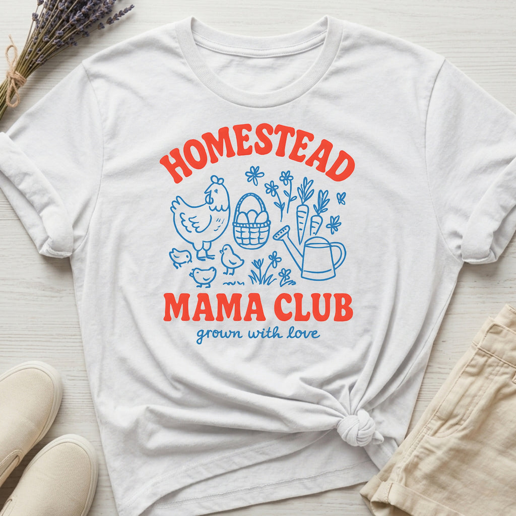 Homestead Mama Club Organic T-Shirt
