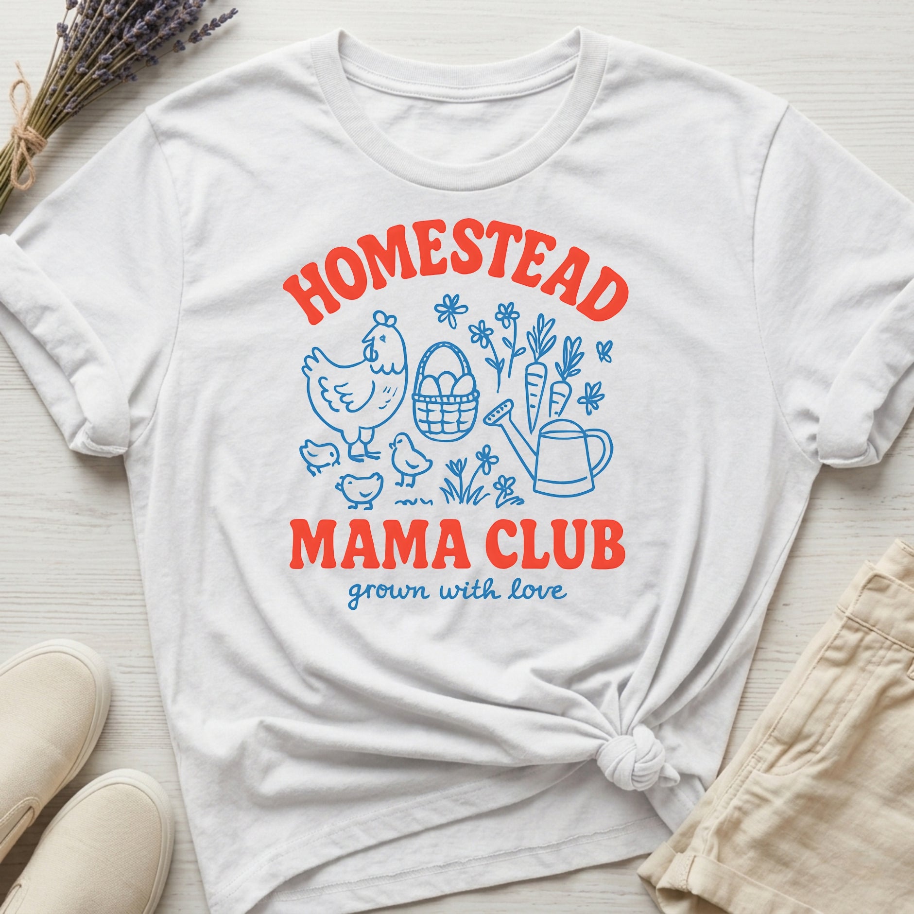 Homestead Mama Club Organic T-Shirt