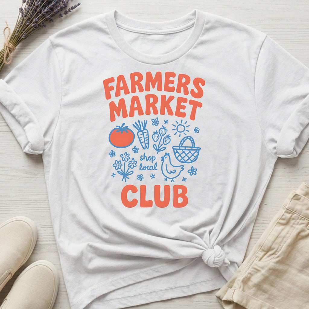 Farmers Market Club Organic T-Shirt
