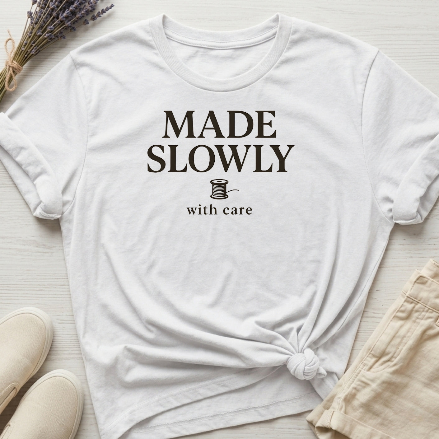 Made Slowly With Care Organic T-Shirt