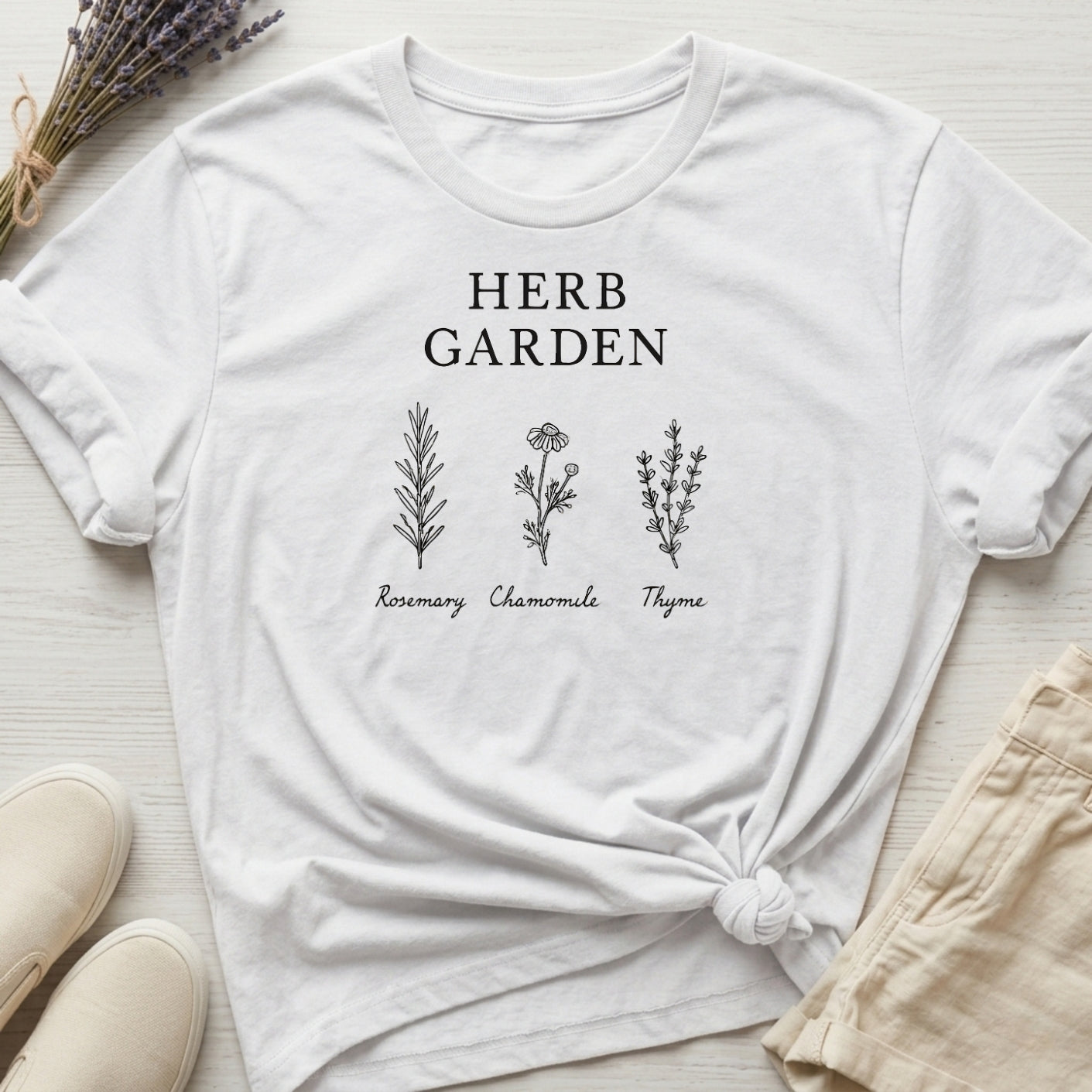 Herb Garden Organic T-Shirt
