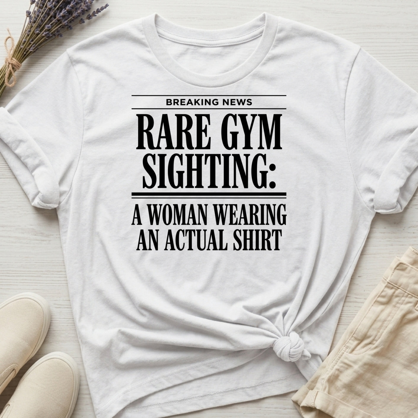 Rare Gym Sighting II Organic T-Shirt
