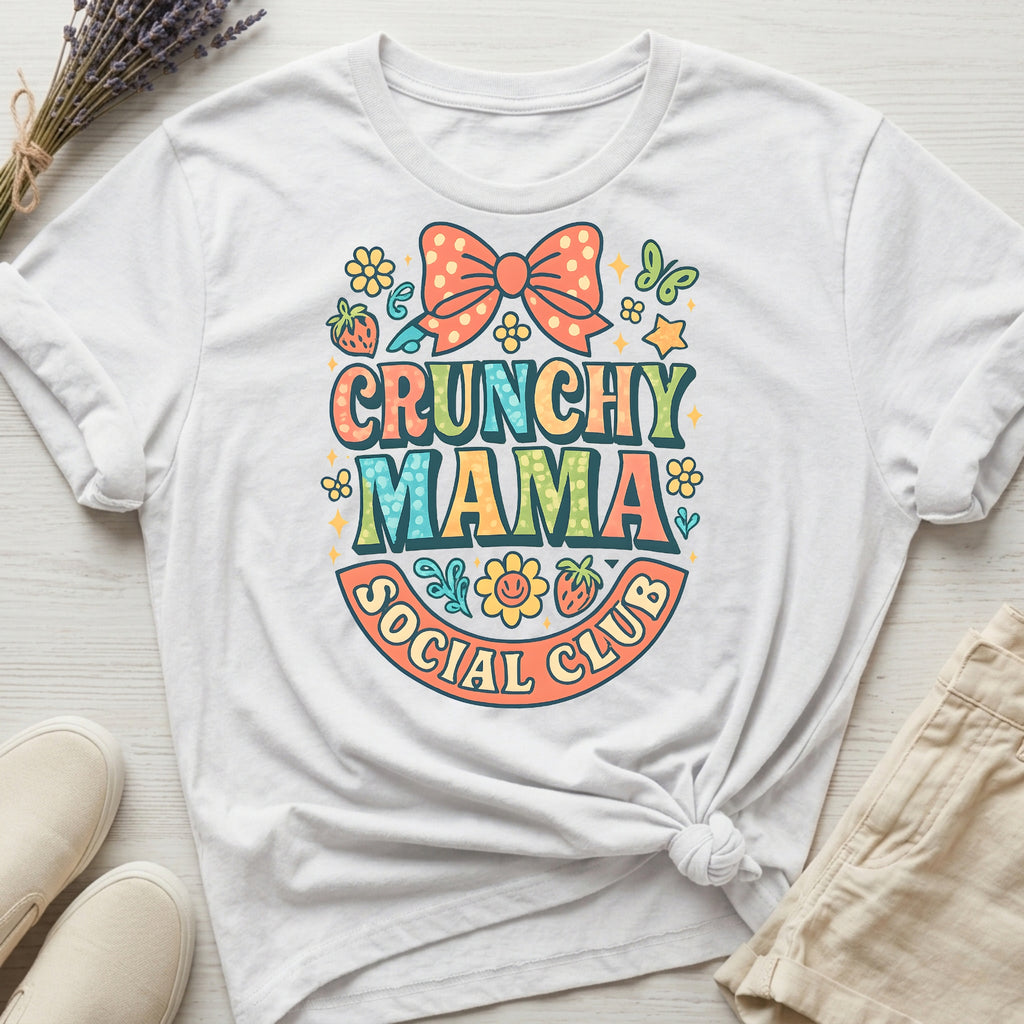 Crunchy Mama Social Club Organic T-Shirt