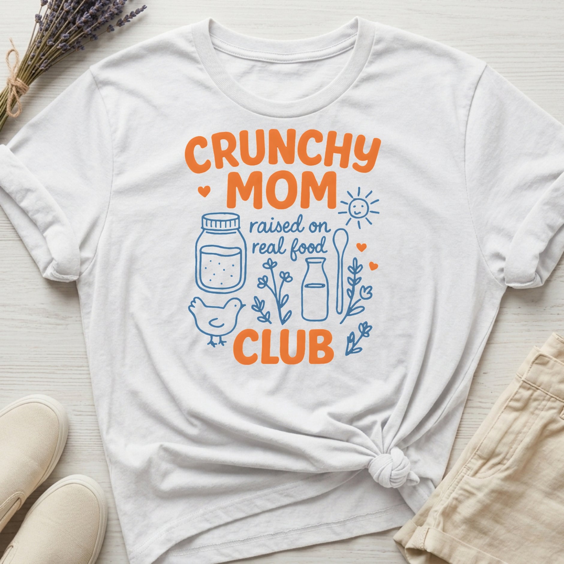 Crunchy Mom Club Organic T-Shirt