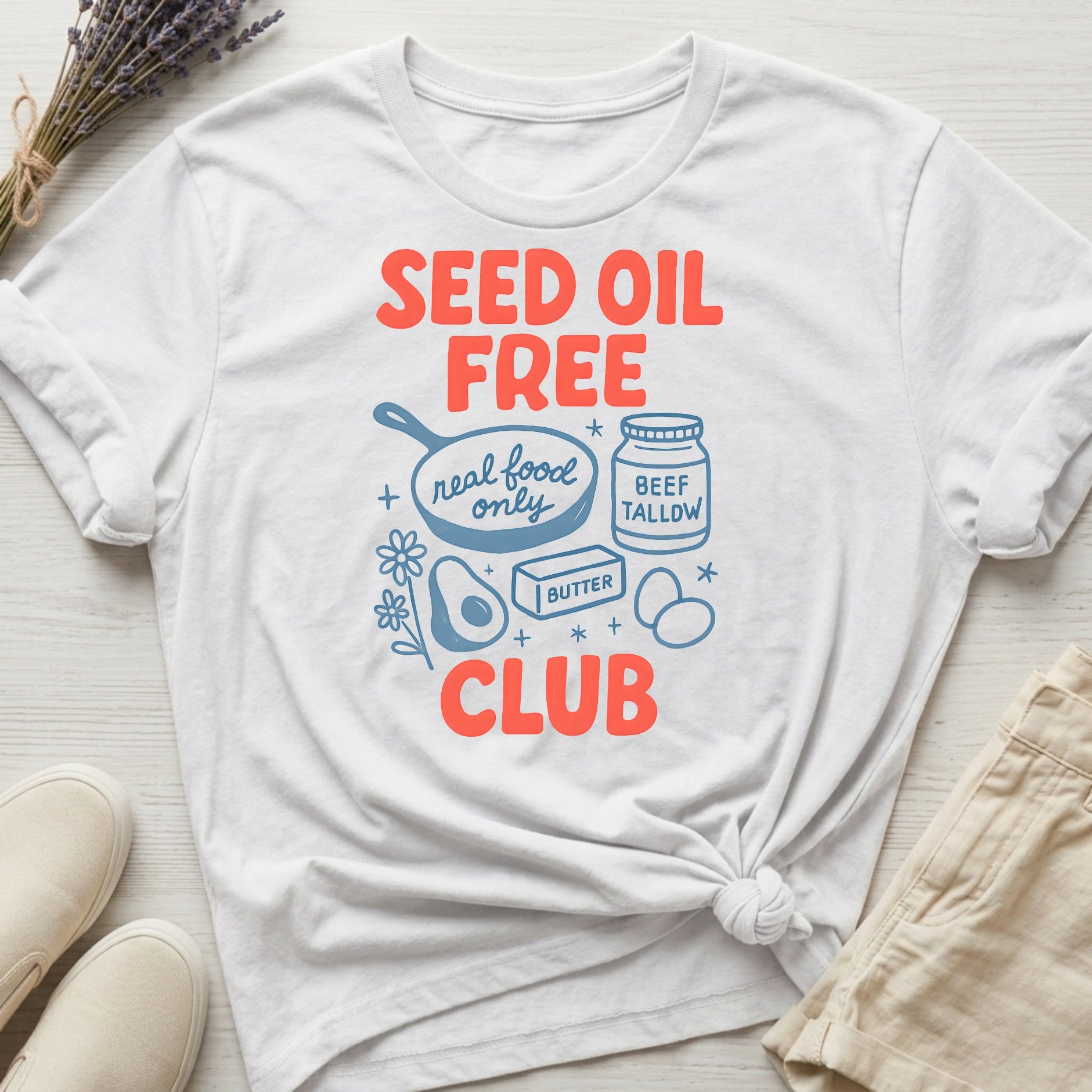 Seed Oil Free Club Organic T-Shirt