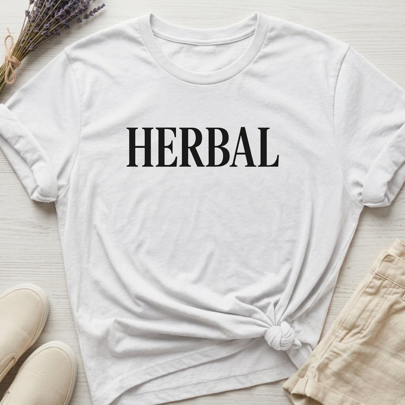 Herbal" Organic T-Shirt