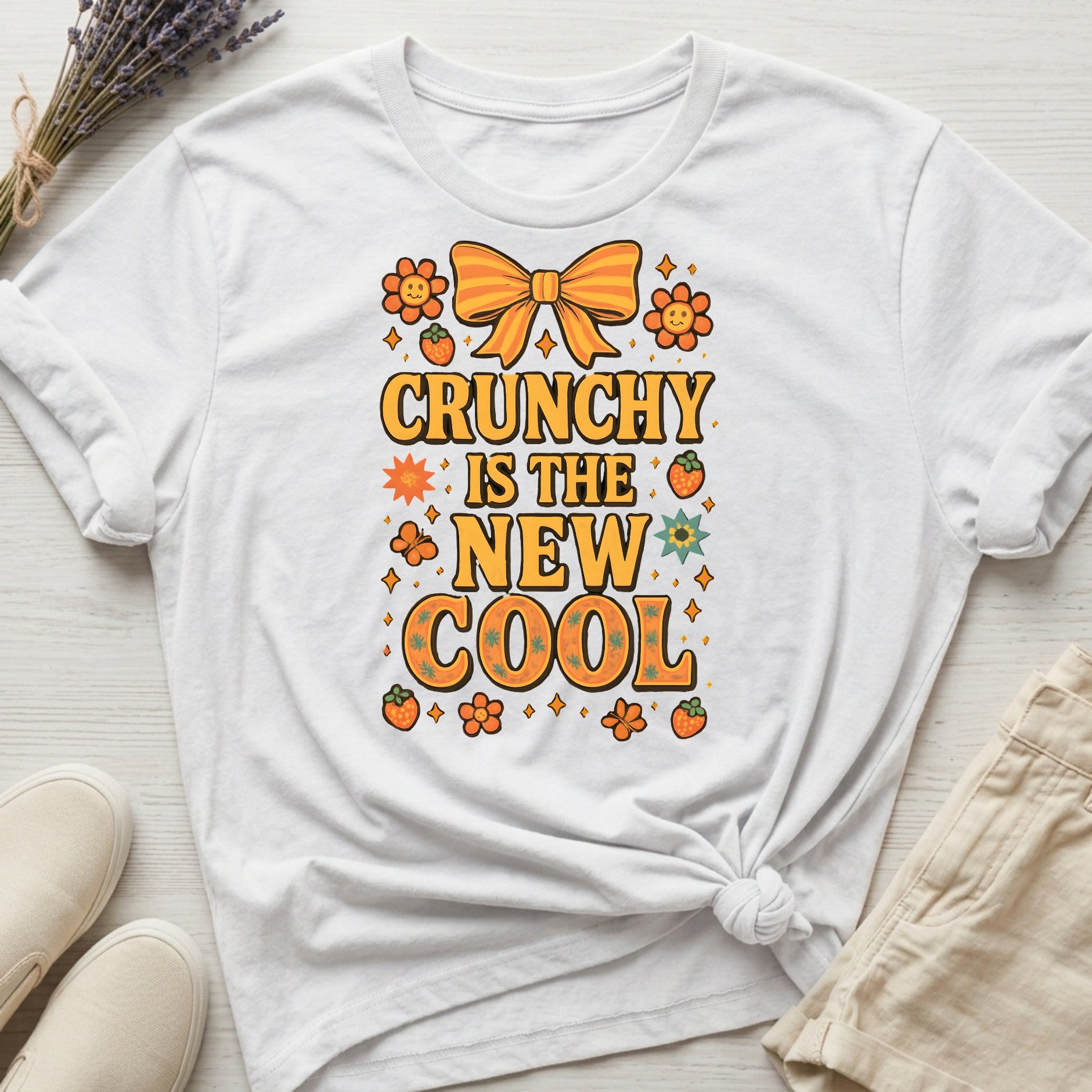 Crunchy Is The New Cool Organic T-Shirt